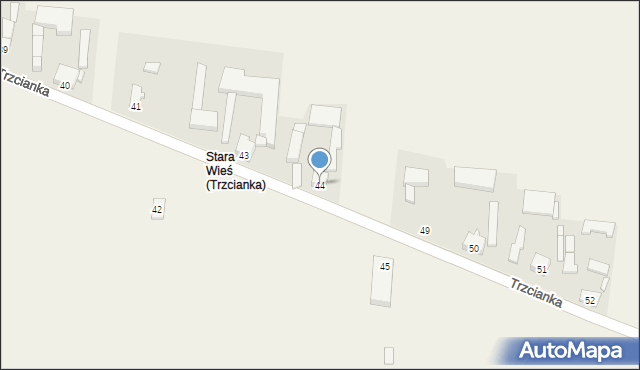 Trzcianka, Trzcianka, 44, mapa Trzcianka