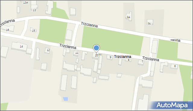 Trzcianna, Trzcianna, 10, mapa Trzcianna
