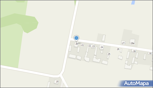 Trzcianna, Trzcianna, 20, mapa Trzcianna