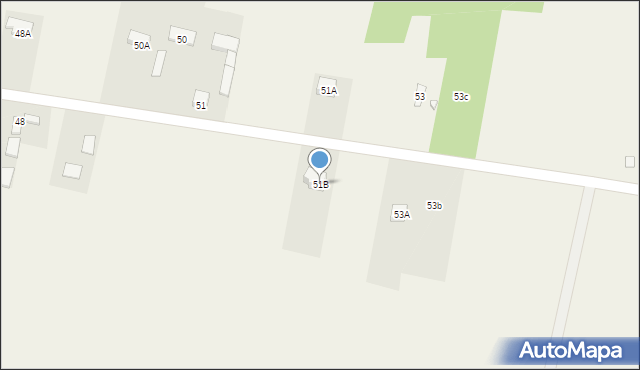 Trzcianna, Trzcianna, 51B, mapa Trzcianna