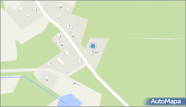 Trzcianno, Trzcianno, 1, mapa Trzcianno