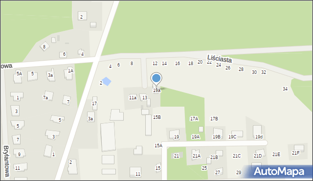 Trzciany, Trzciany, 19a, mapa Trzciany