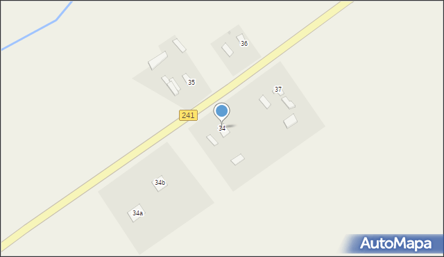 Trzciany, Trzciany, 34, mapa Trzciany