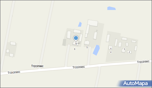 Trzciniec, Trzciniec, 6, mapa Trzciniec