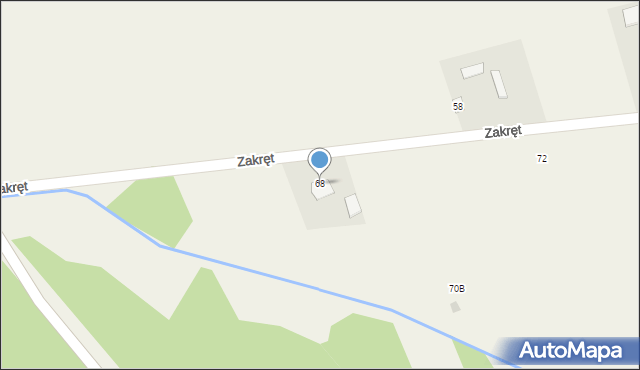 Trzciniec, Trzciniec, 68, mapa Trzciniec