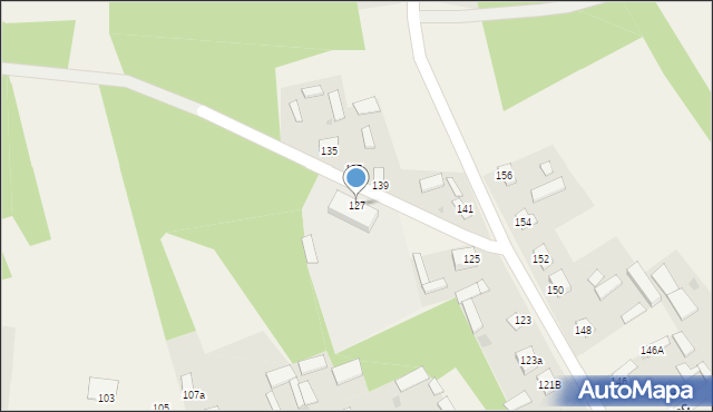 Trzciniec, Trzciniec, 127, mapa Trzciniec