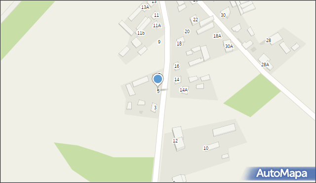 Trzciniec, Trzciniec, 5, mapa Trzciniec