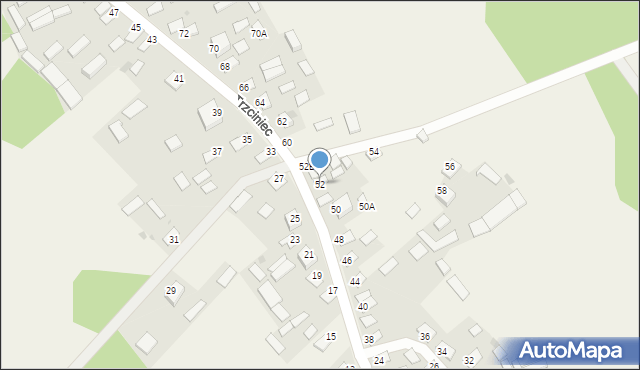 Trzciniec, Trzciniec, 52, mapa Trzciniec
