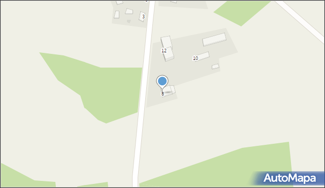 Trzciniec, Trzciniec, 8, mapa Trzciniec