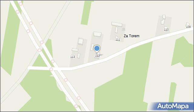 Trzciniec, Trzciniec, 112, mapa Trzciniec