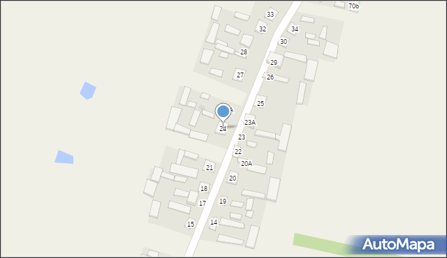 Trzciniec, Trzciniec, 24, mapa Trzciniec