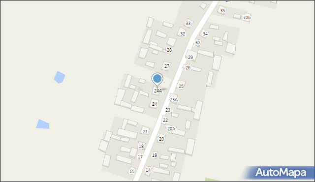 Trzciniec, Trzciniec, 24A, mapa Trzciniec