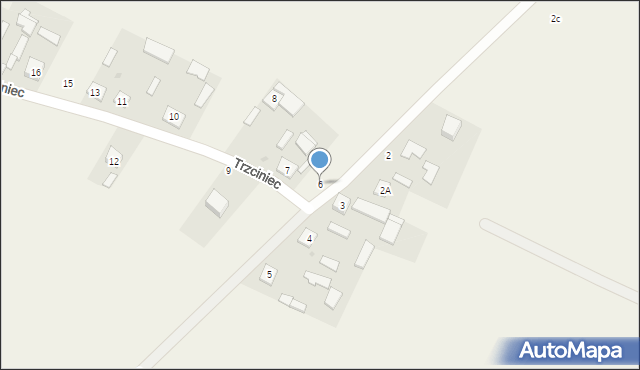 Trzciniec, Trzciniec, 6, mapa Trzciniec