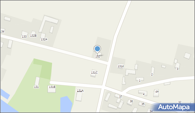 Trzciniec, Trzciniec, 132, mapa Trzciniec