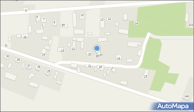 Trzciniec, Trzciniec, 19, mapa Trzciniec