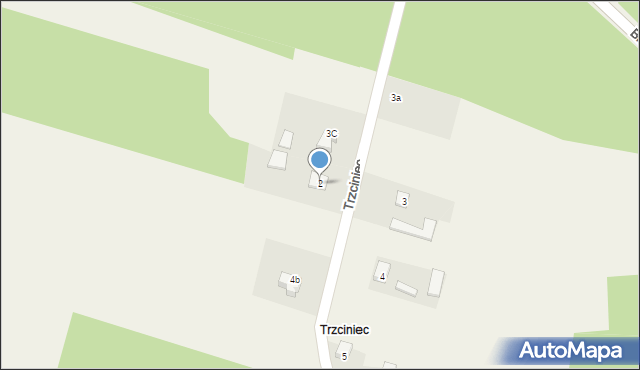 Trzciniec, Trzciniec, 2, mapa Trzciniec