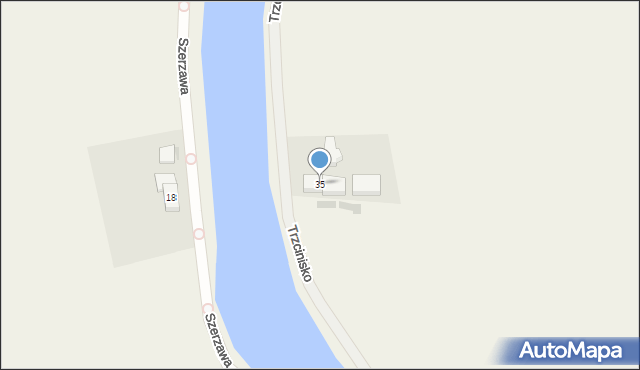 Trzcinisko, Trzcinisko, 35, mapa Trzcinisko