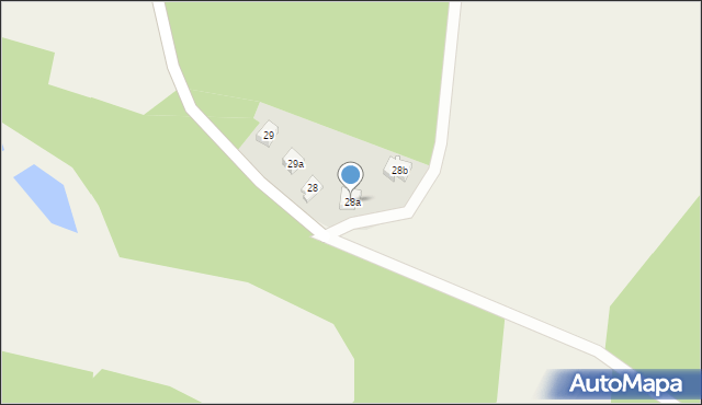 Trzcińsk, Trzcińsk, 28a, mapa Trzcińsk