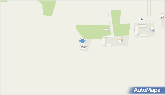 Trzcińskie, Trzcińskie, 15a, mapa Trzcińskie
