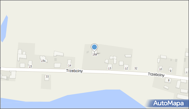 Trzebciny, Trzebciny, 14a, mapa Trzebciny