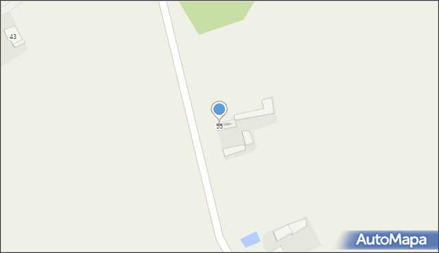 Trzebcz Królewski, Trzebcz Królewski, 55, mapa Trzebcz Królewski