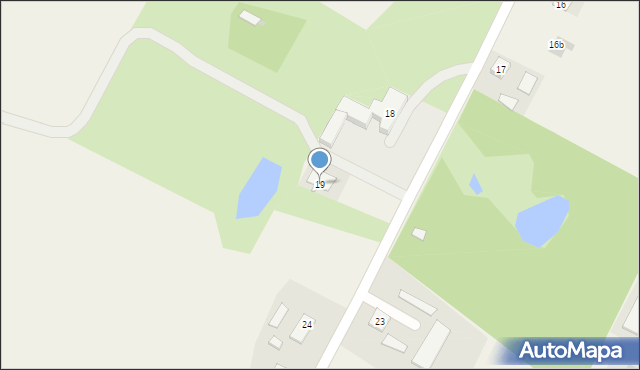 Trzebcz Szlachecki, Trzebcz Szlachecki, 19, mapa Trzebcz Szlachecki