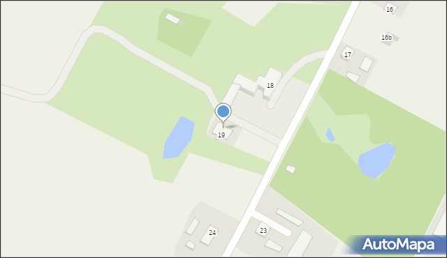 Trzebcz Szlachecki, Trzebcz Szlachecki, 21, mapa Trzebcz Szlachecki