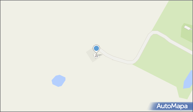 Trzebcz Szlachecki, Trzebcz Szlachecki, 22, mapa Trzebcz Szlachecki