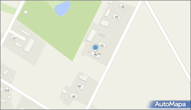 Trzebcz Szlachecki, Trzebcz Szlachecki, 51, mapa Trzebcz Szlachecki