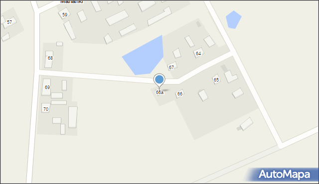 Trzebcz Szlachecki, Trzebcz Szlachecki, 66a, mapa Trzebcz Szlachecki