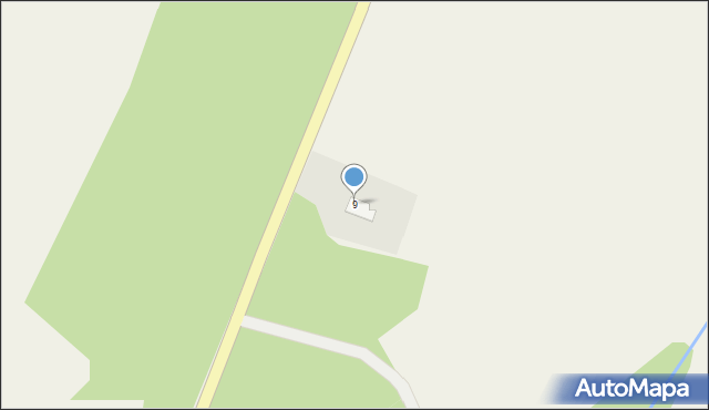 Trzebiechów, Trzebiechów, 9, mapa Trzebiechów