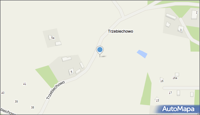 Trzebiechowo, Trzebiechowo, 3e, mapa Trzebiechowo