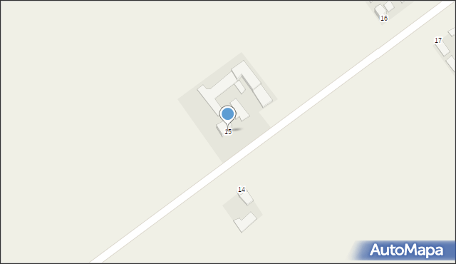 Trzebień, Trzebień, 15, mapa Trzebień