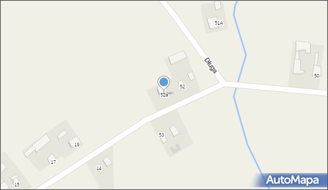 Trzebień, Trzebień, 52a, mapa Trzebień