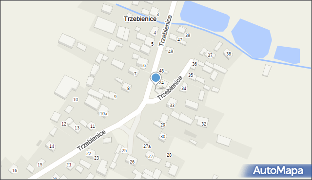 Trzebienice, Trzebienice, 44, mapa Trzebienice