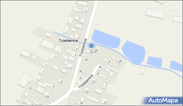 Trzebienice, Trzebienice, 47, mapa Trzebienice