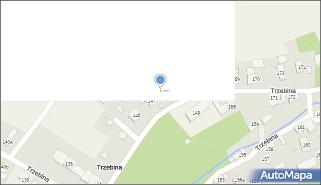 Trzebina, Trzebina, 148, mapa Trzebina