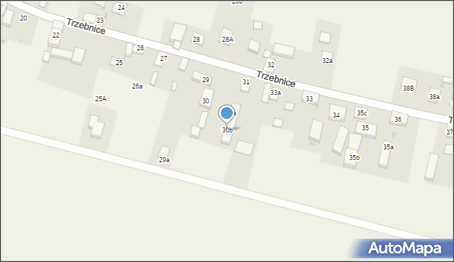 Trzebnice, Trzebnice, 30b, mapa Trzebnice
