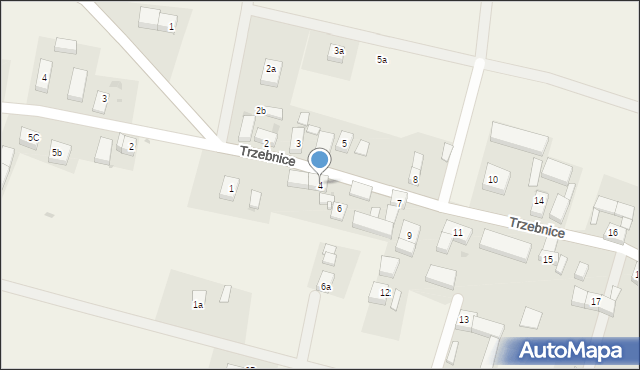 Trzebnice, Trzebnice, 4, mapa Trzebnice