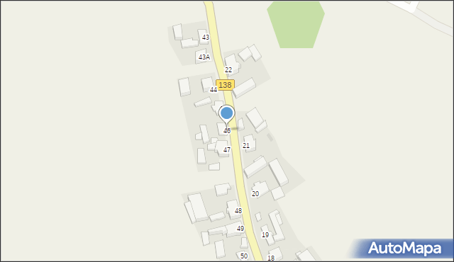 Trzebów, Trzebów, 46, mapa Trzebów