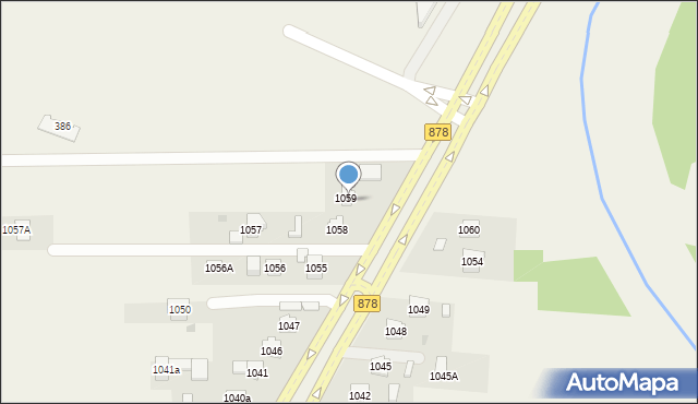 Trzebownisko, Trzebownisko, 1062, mapa Trzebownisko