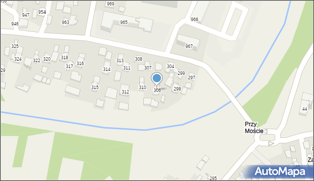 Trzebownisko, Trzebownisko, 306, mapa Trzebownisko