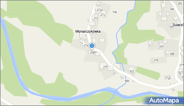 Trzebunia, Trzebunia, 276, mapa Trzebunia