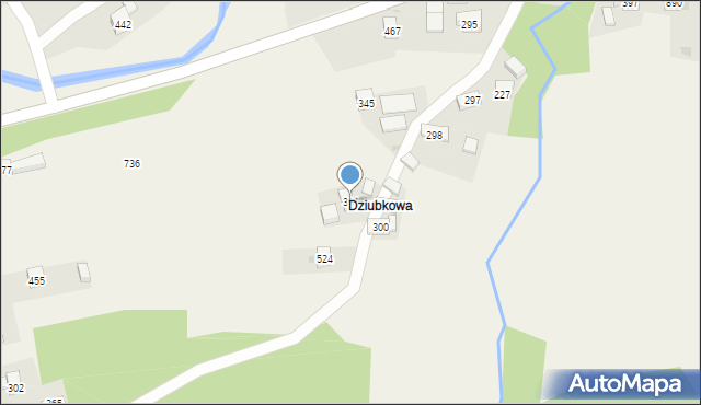 Trzebunia, Trzebunia, 301, mapa Trzebunia