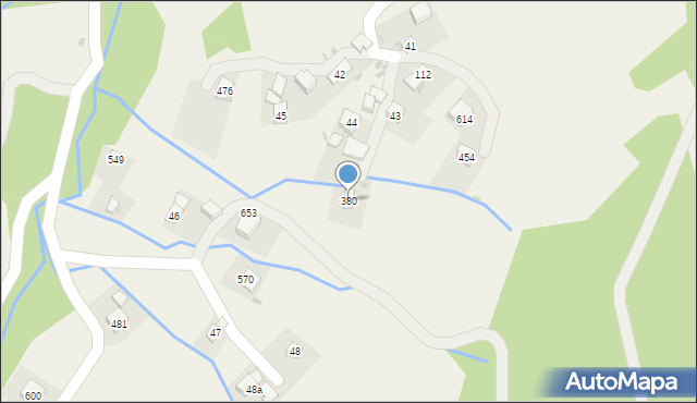 Trzebunia, Trzebunia, 380, mapa Trzebunia