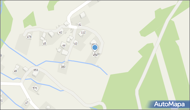 Trzebunia, Trzebunia, 454, mapa Trzebunia