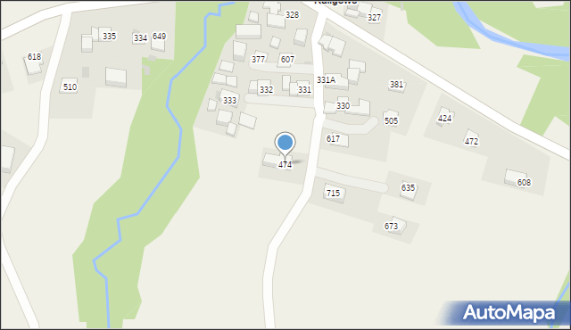 Trzebunia, Trzebunia, 474, mapa Trzebunia