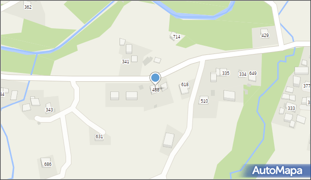 Trzebunia, Trzebunia, 488, mapa Trzebunia