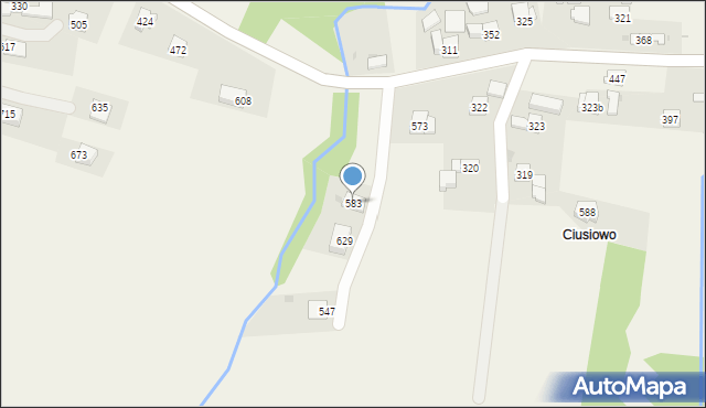 Trzebunia, Trzebunia, 583, mapa Trzebunia