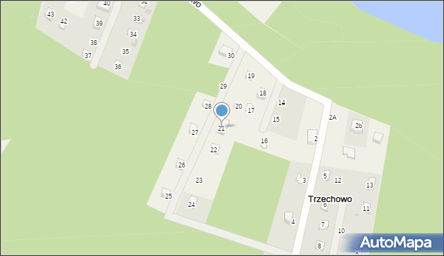 Trzechowo, Trzechowo, 21, mapa Trzechowo
